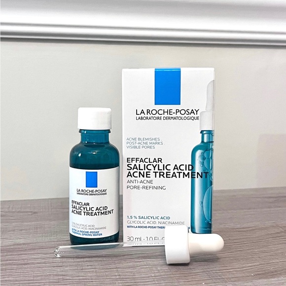 Skincare La Rocheposay Effaclar Salicylic Acid Acne Treatment Face Serum Nib Poshmark